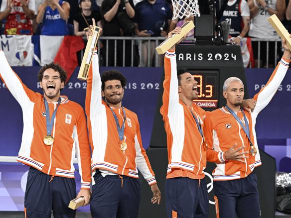 3X3basketbal Goud Os2024