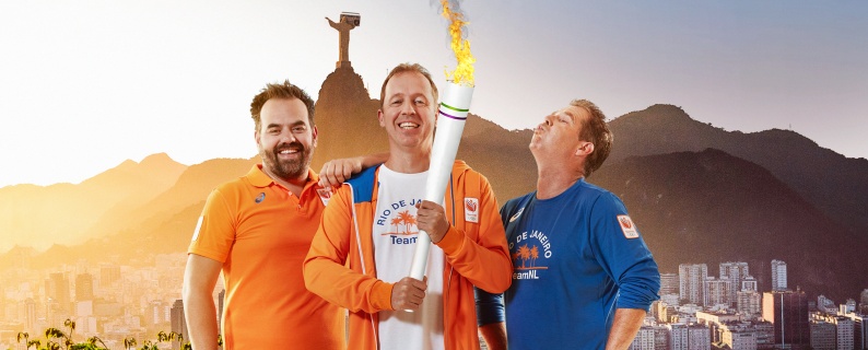 Radio 538 DJ Edwin Evers staat op in Rio de Janeiro