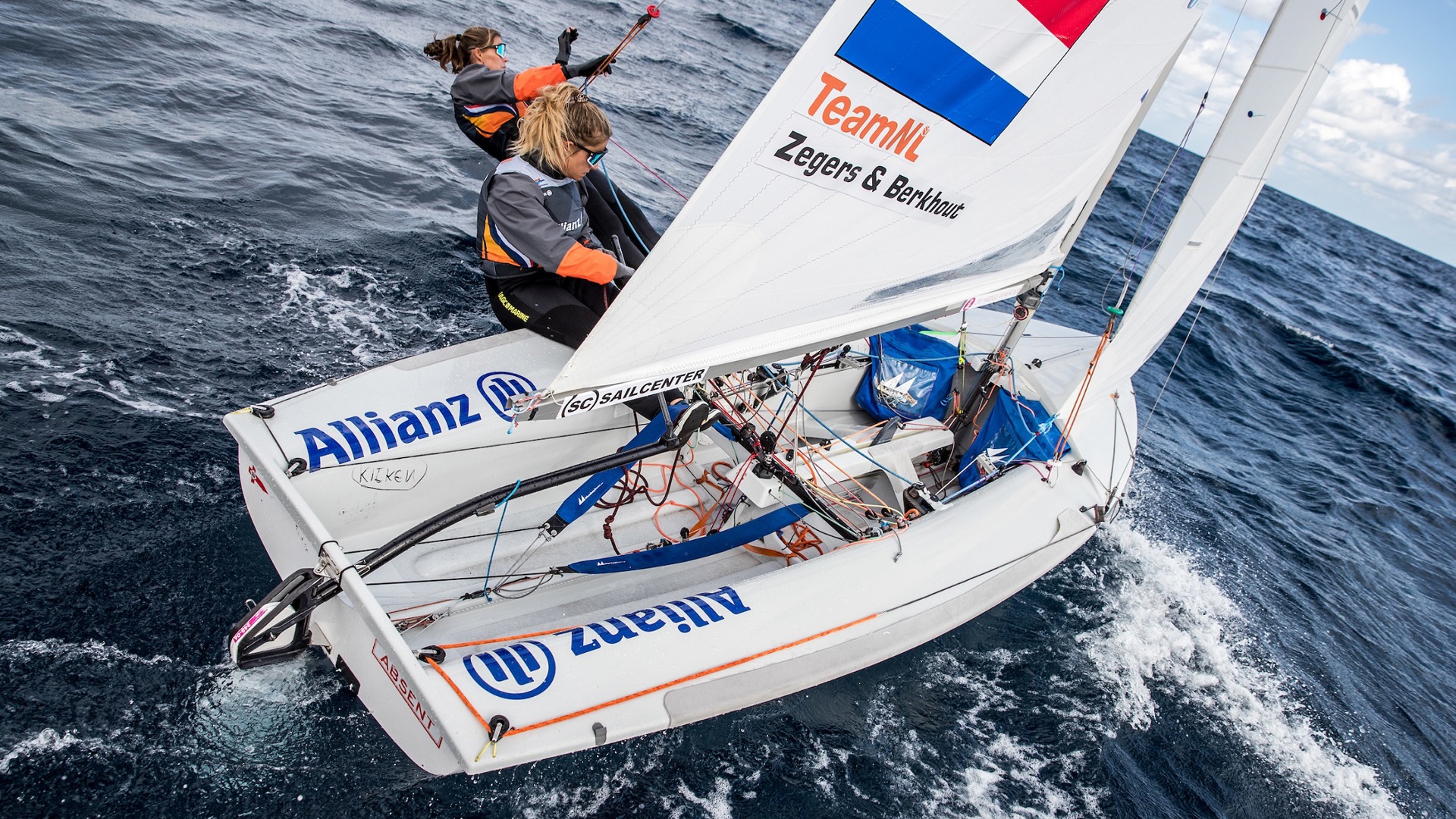 Afrodite Zegers And Lobke Berkhout Team Allianz 34