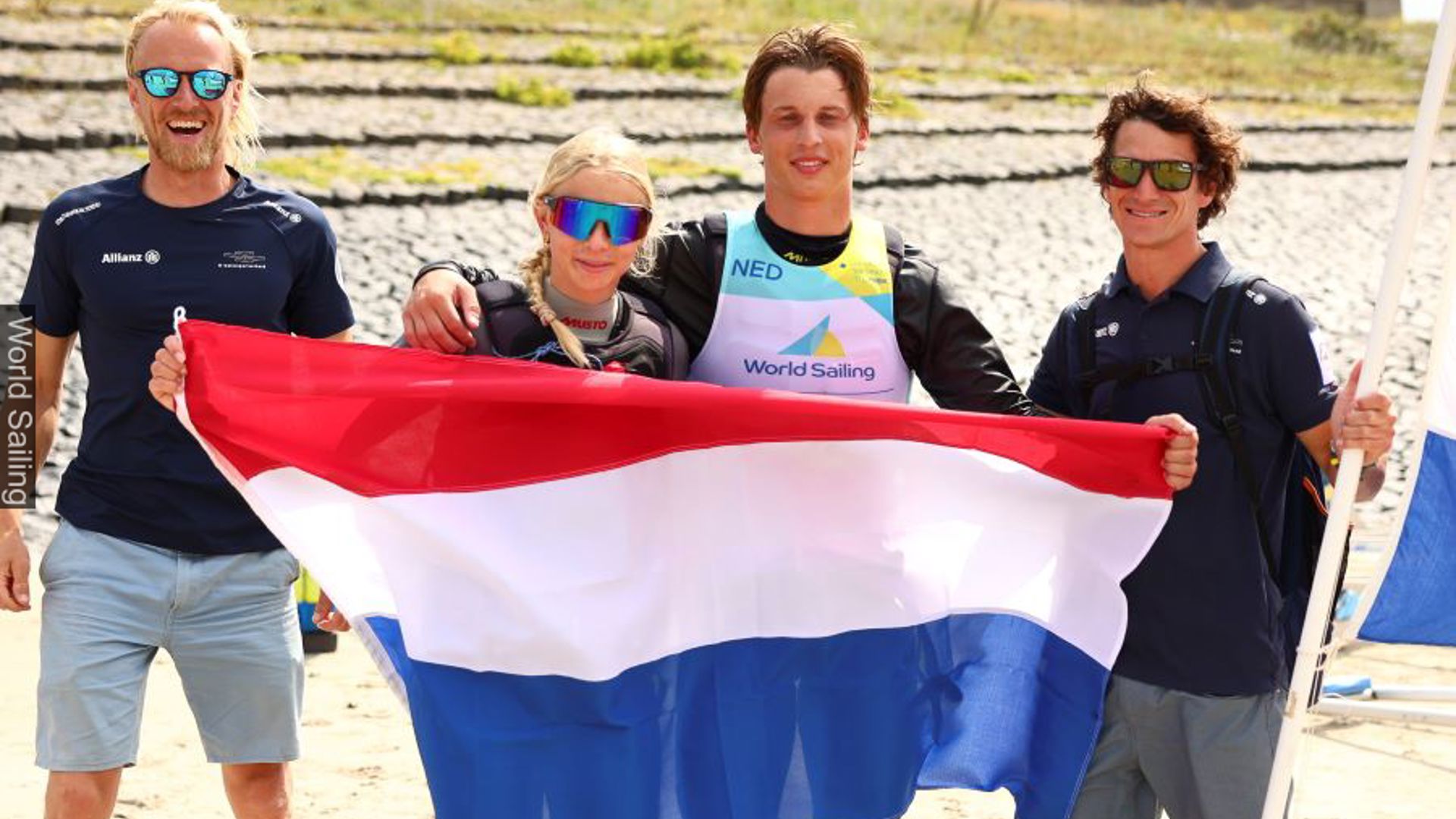 Bjarne Bouwer En Laila Van Der Meer WK 2023 World Sailing (6)