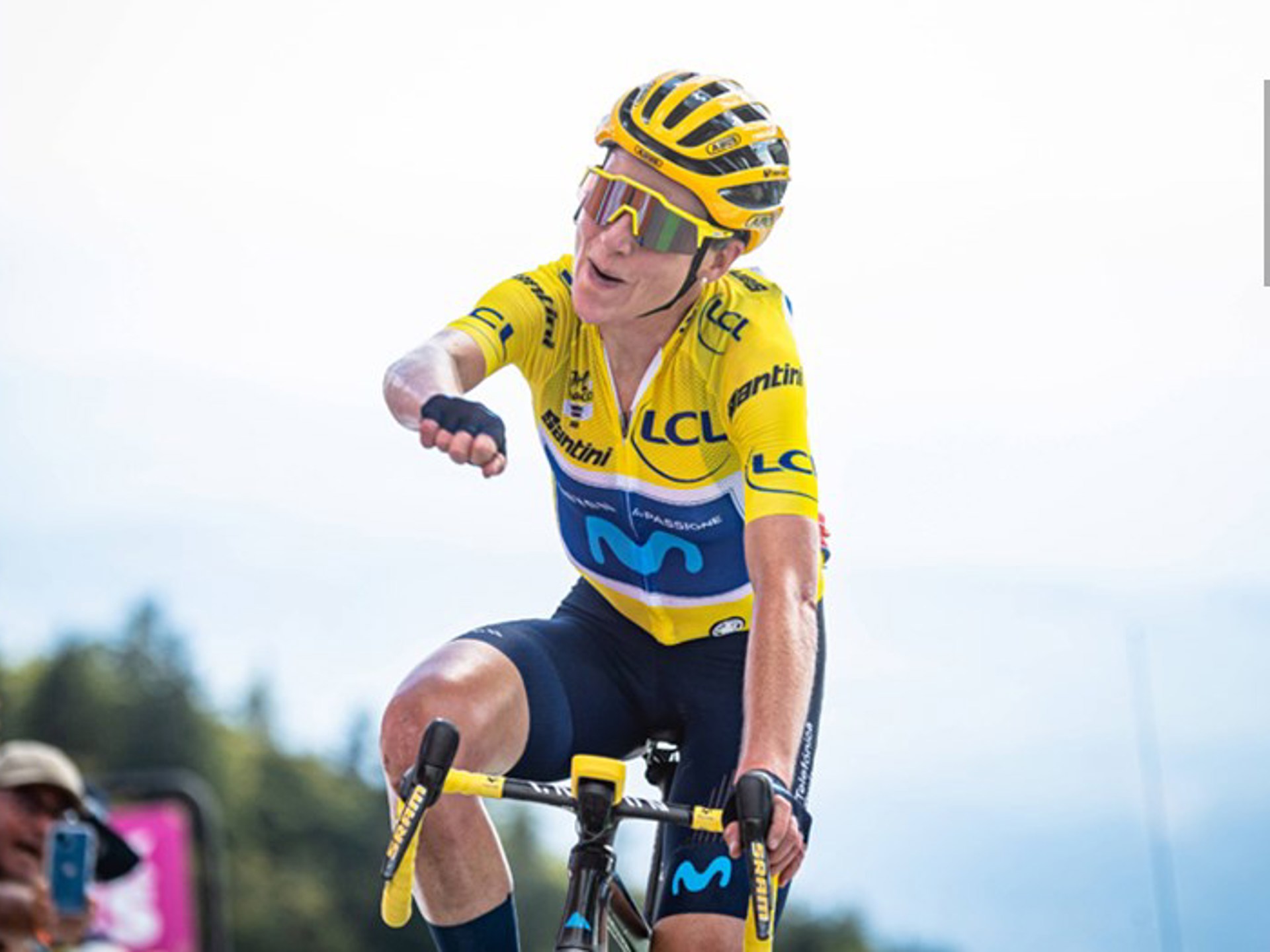 Annemiek Van Vleuten Tdf Geel 2022 BSR AGENCY 750X500