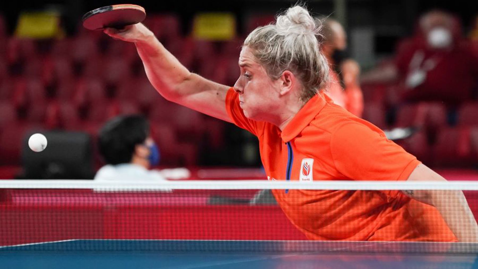 Kelly Van Zon Paratafeltennisster