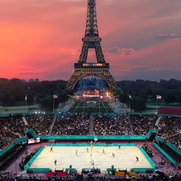 Parijs Venue Beachvolleybal Eiffeltoren BSR AGENCY