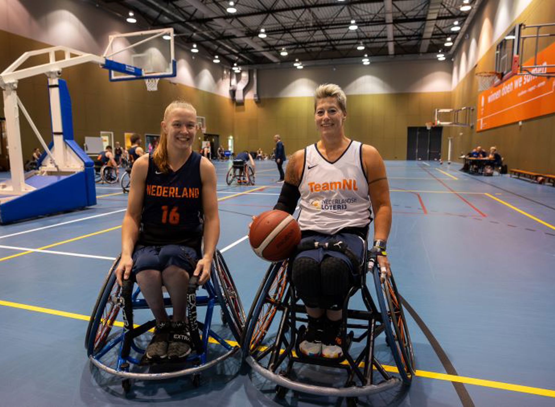 Rolstoelbasketbal Vrouwen Cher Ylonne