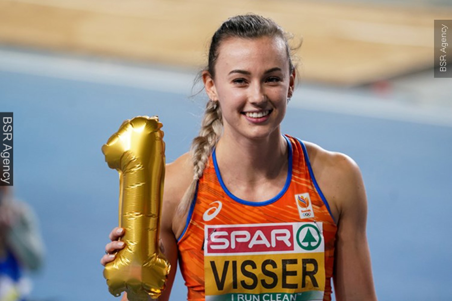 Nadine Visser EK Indoor 2021 BSR AGENCY