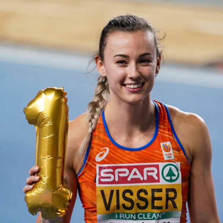 Nadine Visser EK Indoor 2021 BSR AGENCY