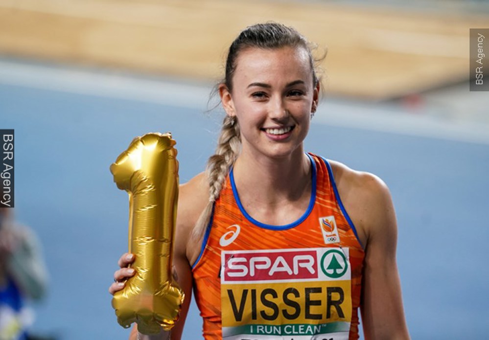 Nadine Visser EK Indoor 2021 BSR AGENCY